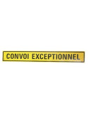 PANNEAU ALU CONVOI EXCEPTIONNEL CLASSE 2  (TEXTE 1 LIGNE) 1900 X 250 X 2 MM