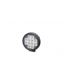 PHARE DE TRAVAIL ROND 12 LED 12 / 24 V 12W - 1800 Lm ( avec interrupteur Marche / Arret )