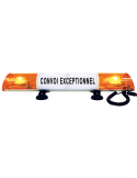 RAMPE DE SIGNALISATION LED CONVOI AGRICOLE/EXCEPTIONNEL MAGNETIQUE  12/24v