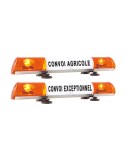 RAMPE DE SIGNALISATION LED CONVOI AGRICOLE/EXCEPTIONNEL MAGNETIQUE