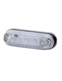 FEU DE GABARIT POSITION ARRIERE LED BLANC 12V ET 24V SPECIAL TUNING