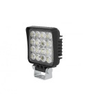 PHARE DE TRAVAIL CARRE 16 LED  1600 Lm   16 W  ( Dimensions : 110 x 90 x 55 mm )