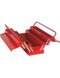 CAISSE A OUTILS ECO ROUGE 5 COMPARTIMENTS 525 MM