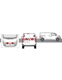 KIT BALISAGE CITROEN JUMPY "KO" 2 PORTES A PARTIR DE 2016 CLASSE 1