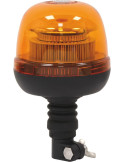 GYROPHARE LED DOUBLE FLASH SUR TIGE FLEXIBLE 12/24V