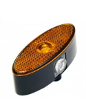 M897 - FEU DE POSITION LED GAUCHE ORANGE/ROUGE/BLANC 12/24V POUR REMORQUE CHEREAU