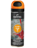 Peinture traceur de chantier 9 à 12 mois orange fluo - aérosol 500ml