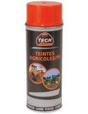 Peinture teinte agricole orange Kubota - aérosol de 400ml