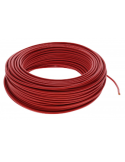 CABLE MONOCONDUCTEUR 1 MM² ROUGE (EN BOBINE DE 50 METRES)