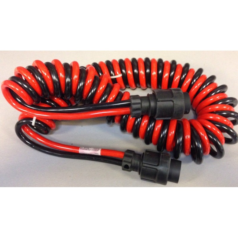 câble électrique batterie souple 10 mm2 rouge et noir 2X6 mètres