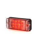 Feu de brouillard 12 led 12/24v ( 107 x 45 x 25 mm)